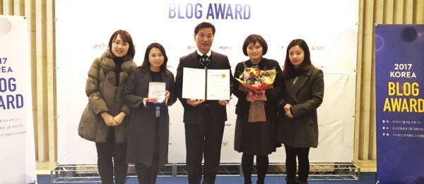 광명시가 대한민국 블로그 어워드에서 8회 연속 수상하였다.